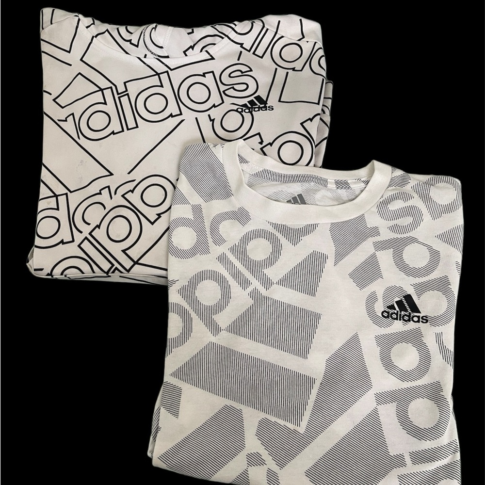 Addidas boys Hoodie and Shirt Bundle/Large
